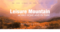Desktop Screenshot of leisuremountain.com